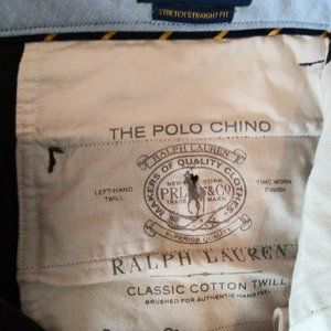 Polo Ralph Lauren Black Slacks for MEN